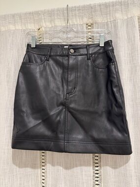 Gentle Fawn Justine Vegan Leather Mini Skirt